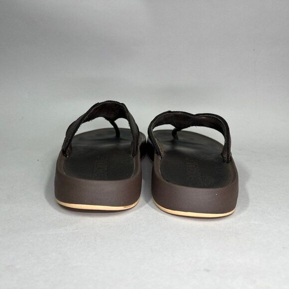 XtraTuf Women's Size 7 South Shore Leather Thong Flip Flop Sandals - Picture 6 of 11